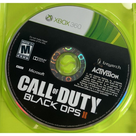 Call Of Duty Black Ops II Microsoft Xbox 360 Complete with Manual Tested - Picture 5 of 9